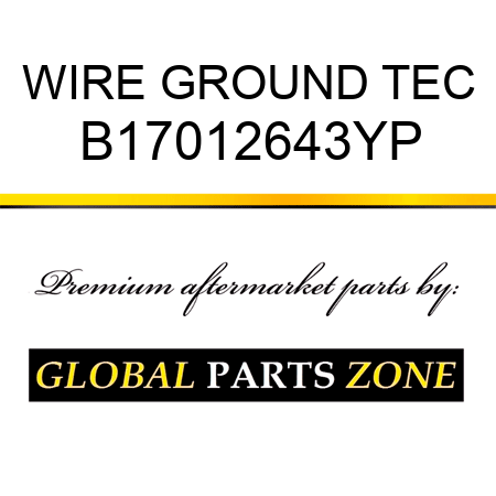 WIRE GROUND TEC B17012643YP