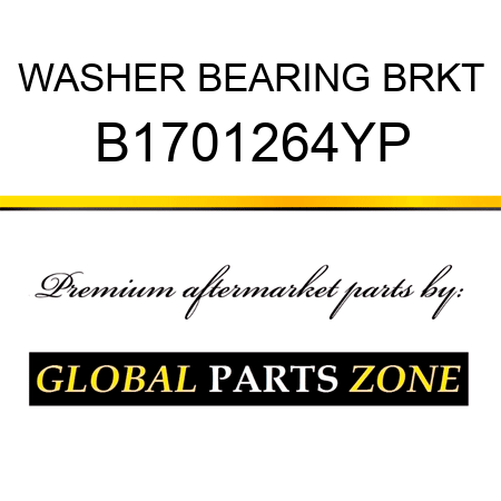 WASHER BEARING BRKT B1701264YP