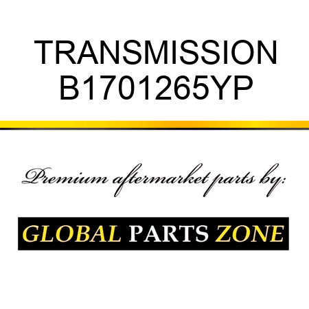 TRANSMISSION B1701265YP