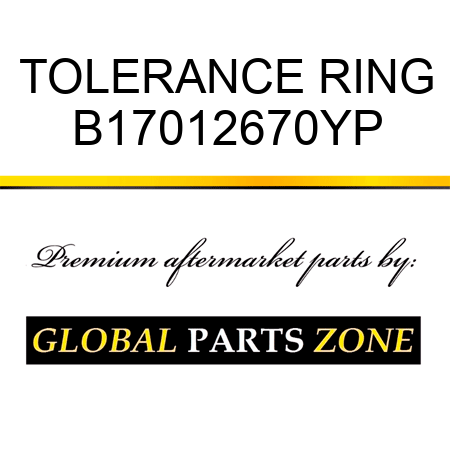 TOLERANCE RING B17012670YP