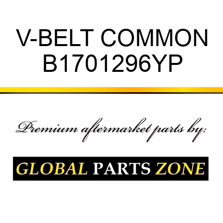 V-BELT COMMON B1701296YP