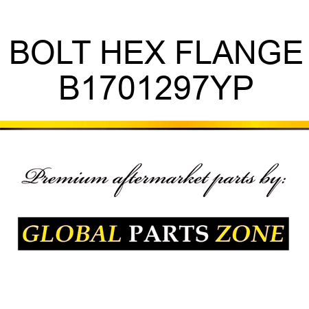 BOLT HEX FLANGE B1701297YP