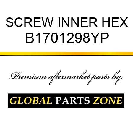 SCREW INNER HEX B1701298YP