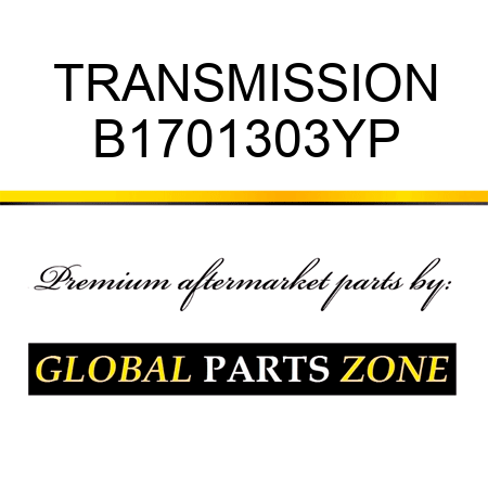 TRANSMISSION B1701303YP