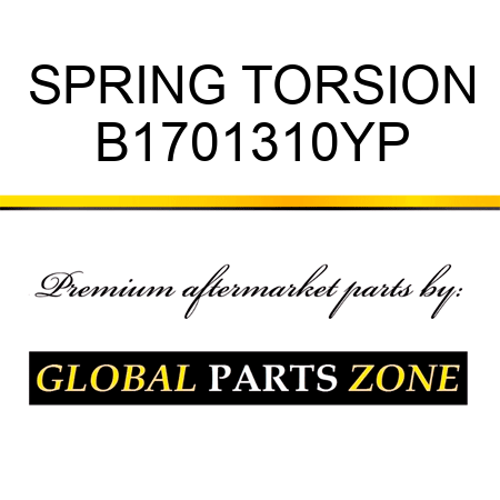 SPRING TORSION B1701310YP