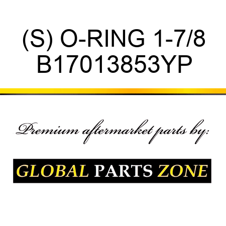 (S) O-RING 1-7/8 B17013853YP