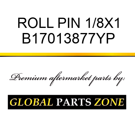 ROLL PIN 1/8X1 B17013877YP