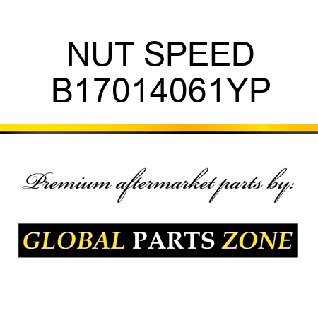 NUT SPEED B17014061YP