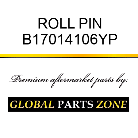 ROLL PIN B17014106YP