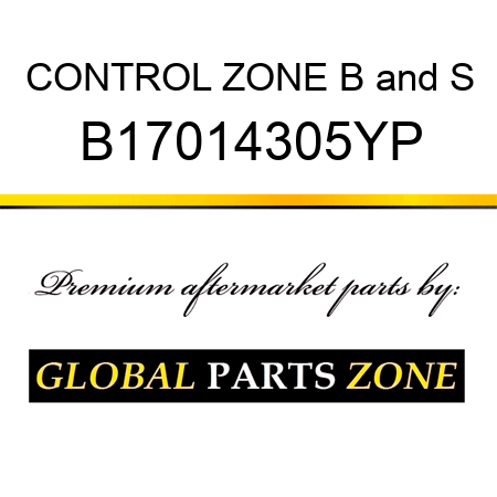 CONTROL ZONE B&S B17014305YP