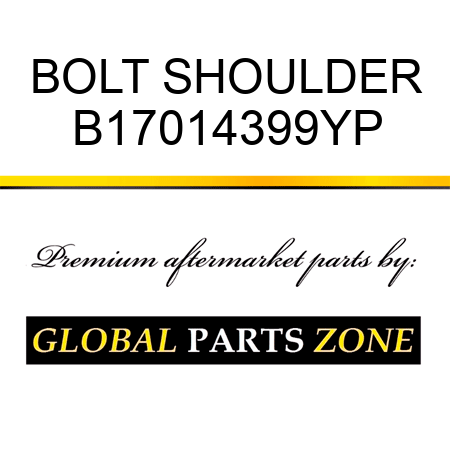 BOLT SHOULDER B17014399YP