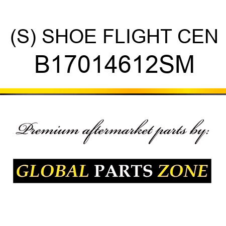 (S) SHOE FLIGHT CEN B17014612SM