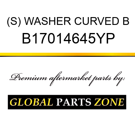 (S) WASHER CURVED B B17014645YP