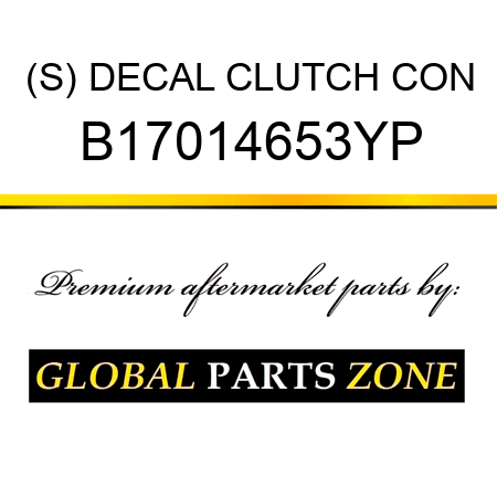 (S) DECAL CLUTCH CON B17014653YP