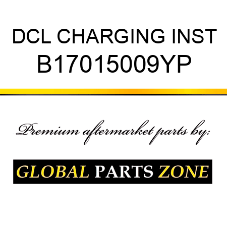 DCL CHARGING INST B17015009YP