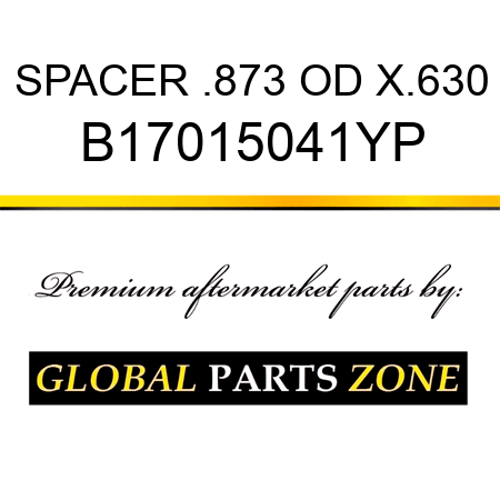 SPACER .873 OD X.630 B17015041YP