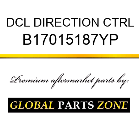 DCL DIRECTION CTRL B17015187YP