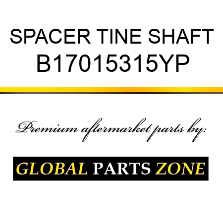 SPACER TINE SHAFT B17015315YP