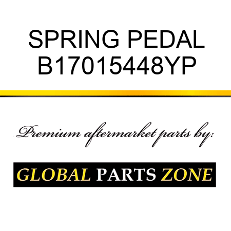 SPRING PEDAL B17015448YP