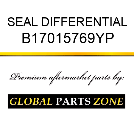 SEAL DIFFERENTIAL B17015769YP