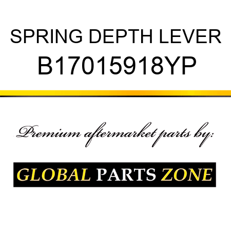 SPRING DEPTH LEVER B17015918YP