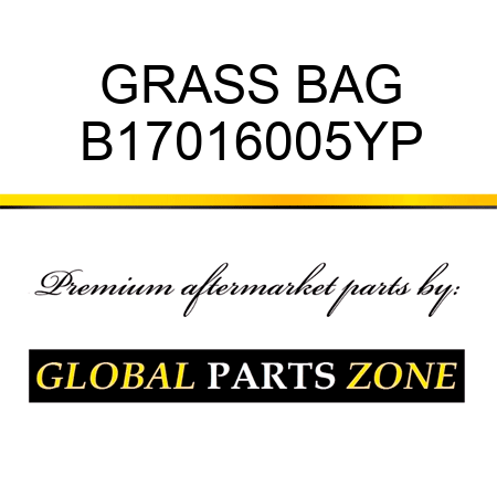 GRASS BAG B17016005YP