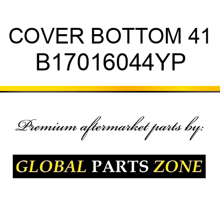 COVER BOTTOM 41 B17016044YP