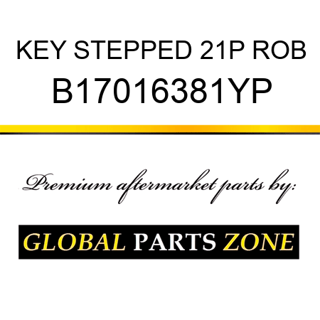 KEY STEPPED 21P ROB B17016381YP