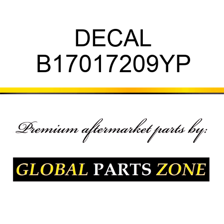 DECAL B17017209YP