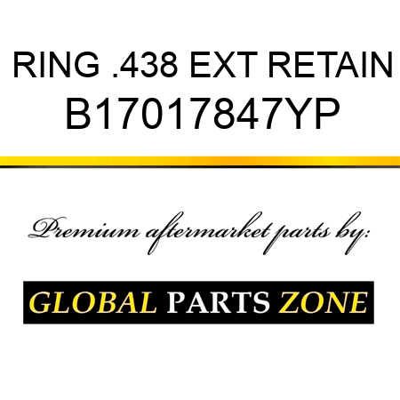 RING .438 EXT RETAIN B17017847YP