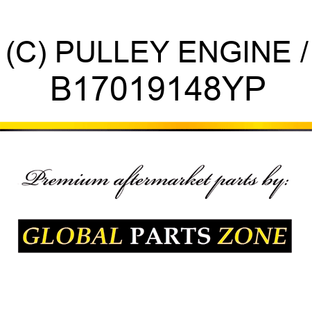 (C) PULLEY ENGINE / B17019148YP