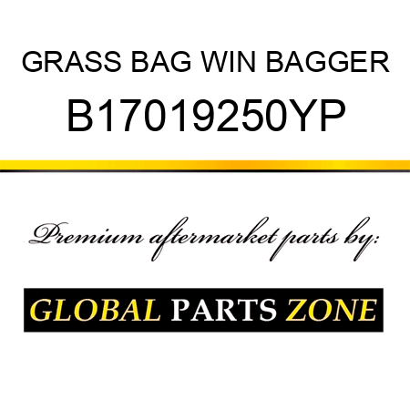 GRASS BAG WIN BAGGER B17019250YP