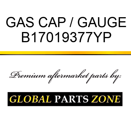 GAS CAP / GAUGE B17019377YP