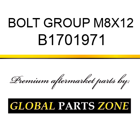 BOLT GROUP M8X12 B1701971