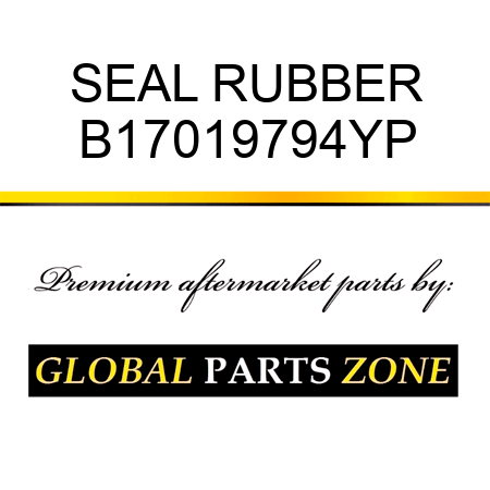 SEAL RUBBER B17019794YP