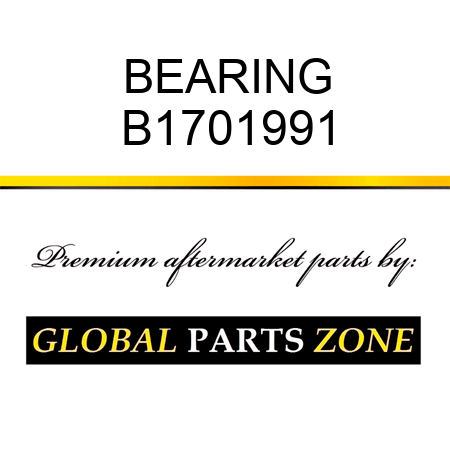 BEARING B1701991