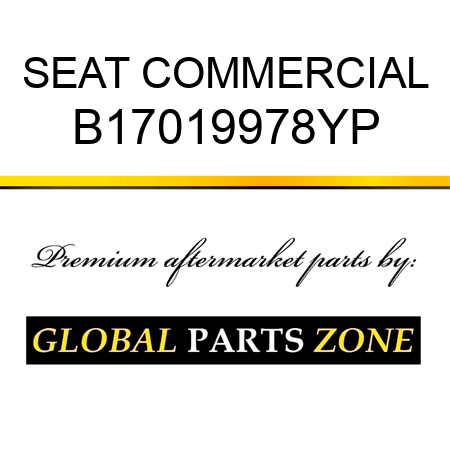 SEAT COMMERCIAL B17019978YP