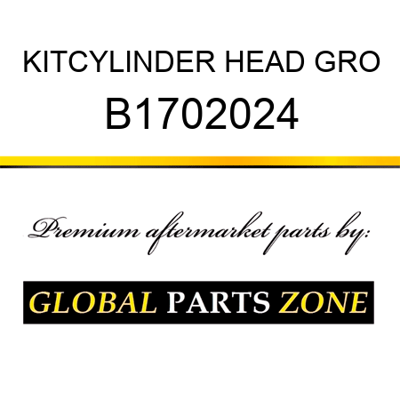 KITCYLINDER HEAD GRO B1702024