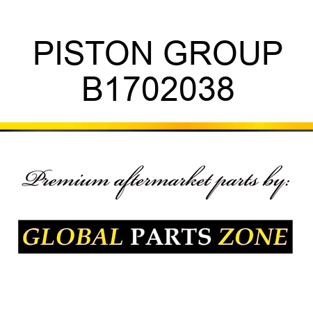 PISTON GROUP B1702038