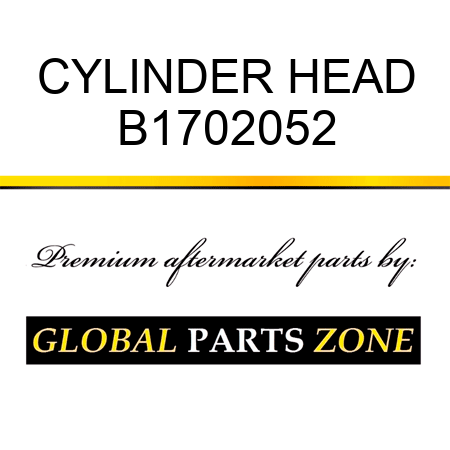 CYLINDER HEAD B1702052