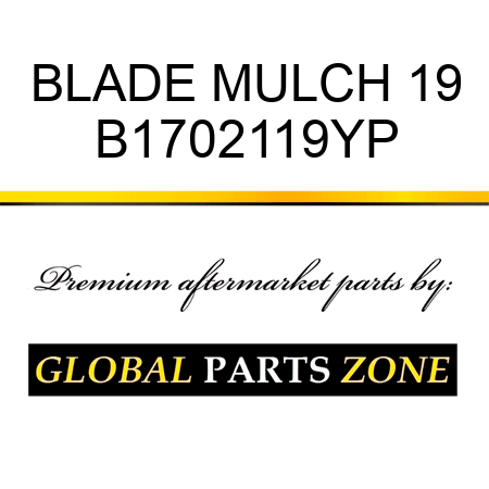 BLADE MULCH 19 B1702119YP