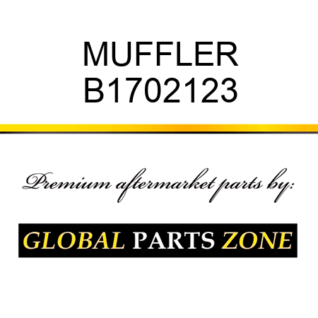 MUFFLER B1702123