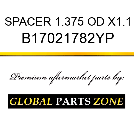 SPACER 1.375 OD X1.1 B17021782YP