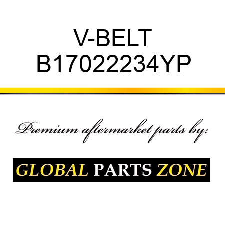 V-BELT B17022234YP