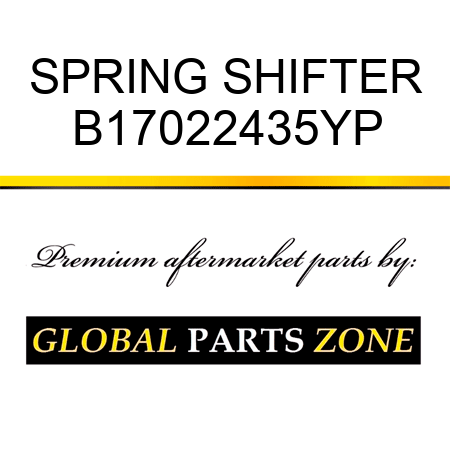 SPRING SHIFTER B17022435YP