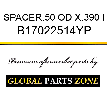 SPACER.50 OD X.390 I B17022514YP