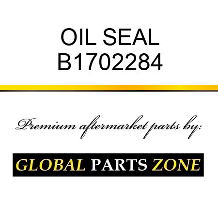 OIL SEAL B1702284