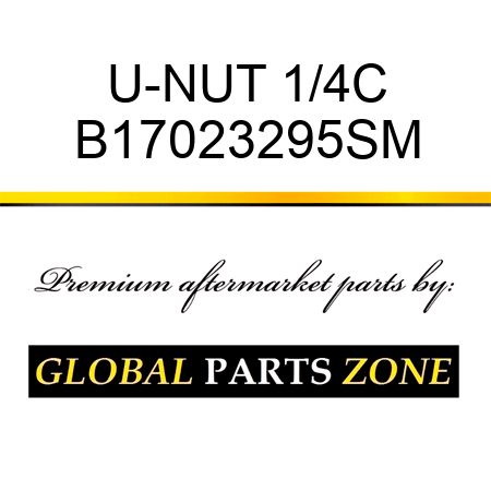 U-NUT 1/4C B17023295SM