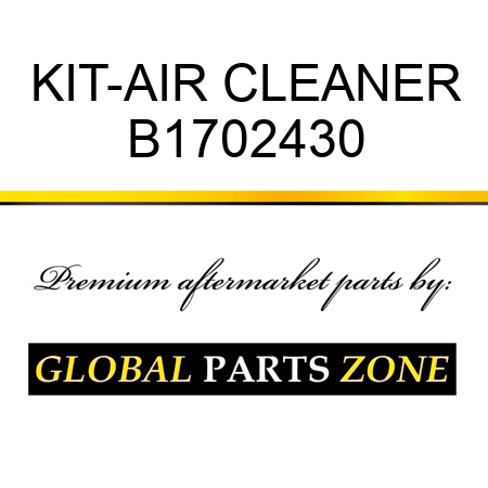 KIT-AIR CLEANER B1702430