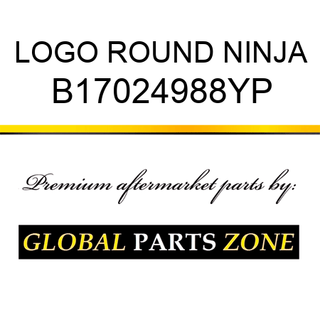 LOGO ROUND NINJA B17024988YP